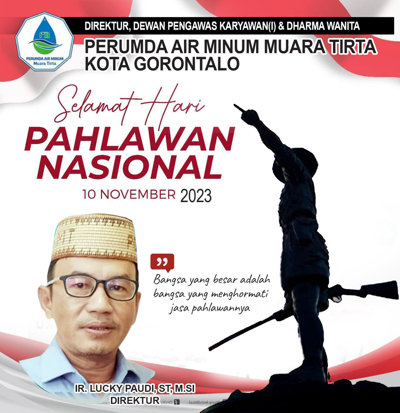 Selamat Hari Pahlawan Nasional 10 November 2023