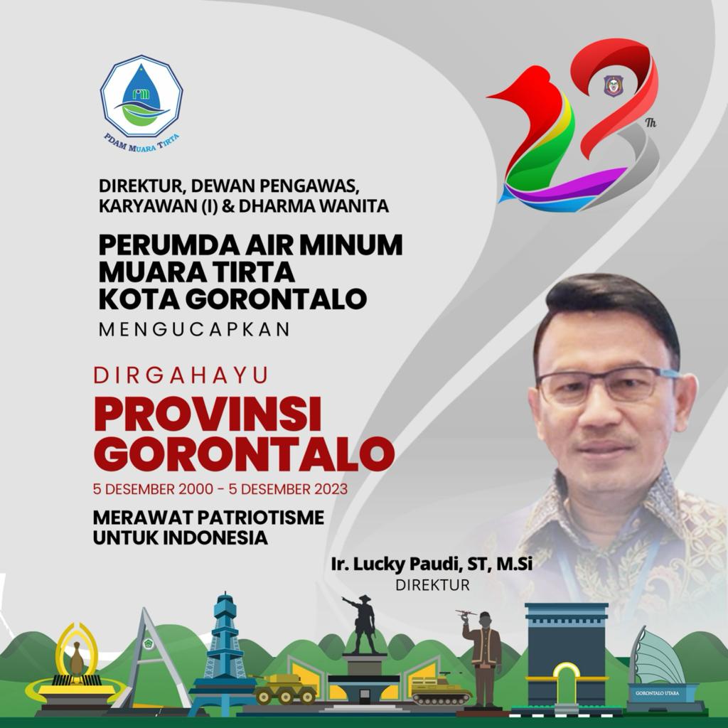 Dirgahayu Provinsi Gorontalo Yang ke-23