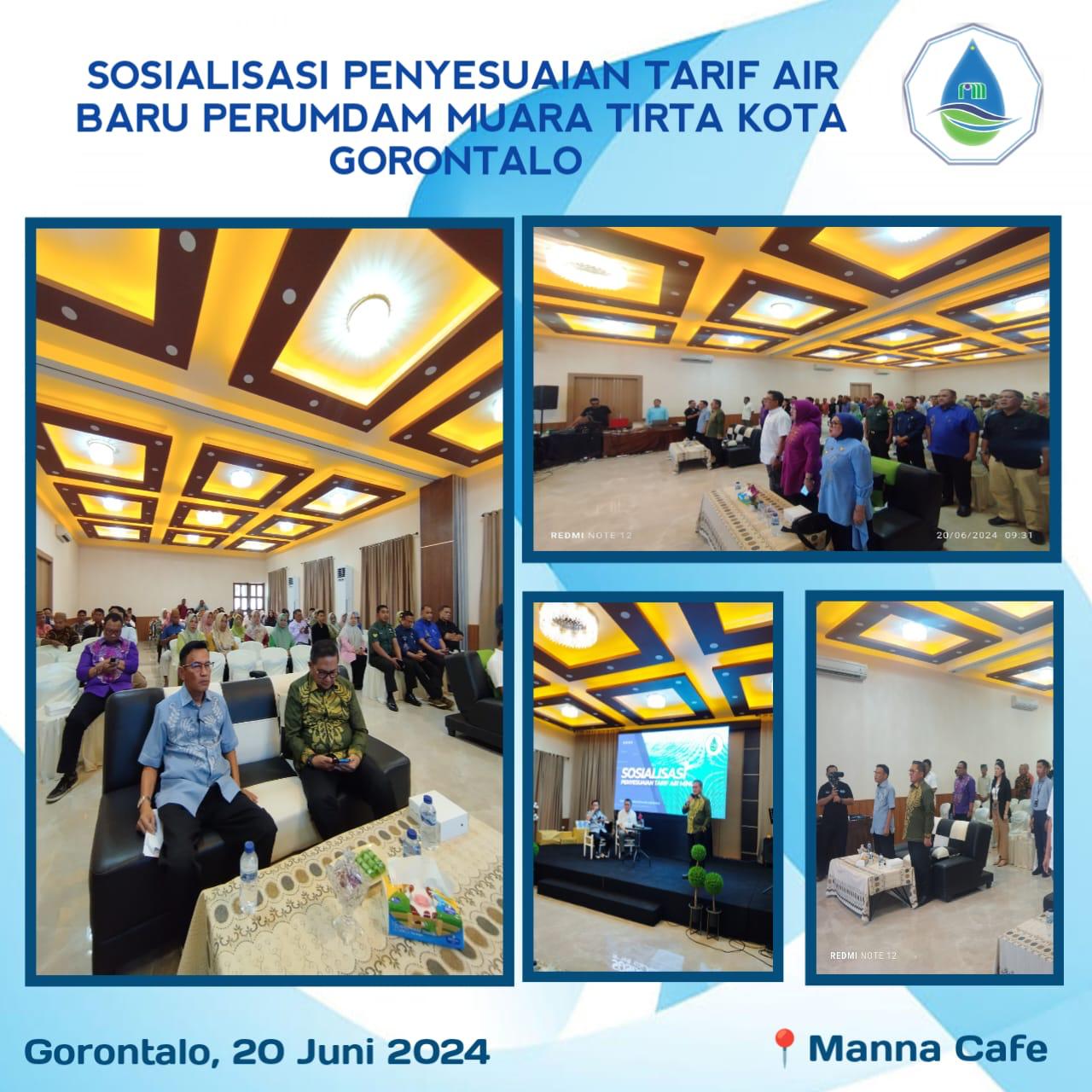 Sosialisasi Penyesuaian Tarif Air Minum